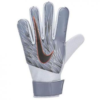 Nike Kinder Match Junior Torhüter-Handschuhe, Armory Blau Metallisch Silber Schwarz, 4