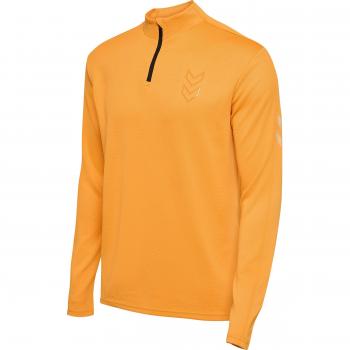 Hummel Active PL Trainingsoberteil 1/2 Reißverschluss Orange XL