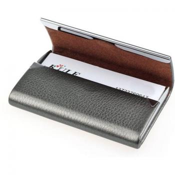 Kit de Tarjetas de Visita y Crédito en Cuero Fabre