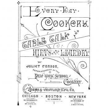 Every-Day Cookery, Table Talk, and Hints for the Laundry