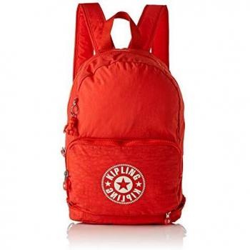 Kipling Classic NIMAN Fold Sac à Dos Loisir, 49 cm, 21 litres, Rouge