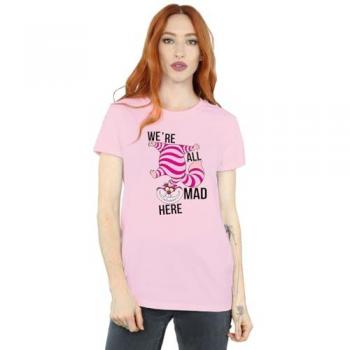 Maglia a maniche lunghe We’re All Mad Here con design animato