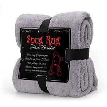 Coperta Sherpa Snug Rug Lilla Grigio