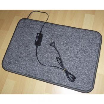 Anthrazit Bodenheizer Teppich 60 x 90 cm – 3‑Stufen