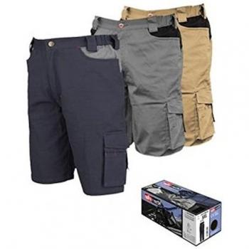 Bermuda Gris Talla S con Bolsillo Lateral