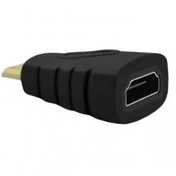 Qoltec Mini HDMI C männlich zu HDMI A weiblich Adapter