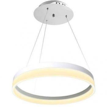 Luminaria suspendida ring 43W Ø60cm blanco frío