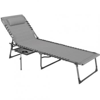 Tumbona de Exterior Outsunny con Estructura de Acero