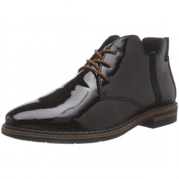 Paul Green 9799-007, Damen Schnürschuhe, Schwarz