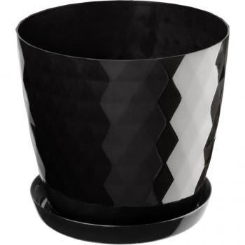 Pot à Plantes Kadax Noir 14 cm, Design Contemporain