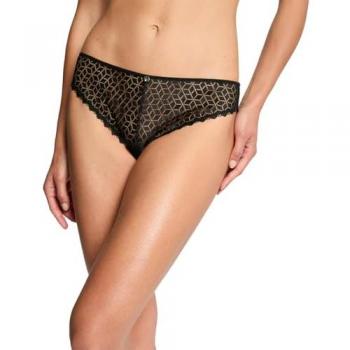 Slip noir Carolina Morgan