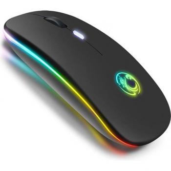 Mouse Silencioso 2,4 GHz Bluetooth para Laptop