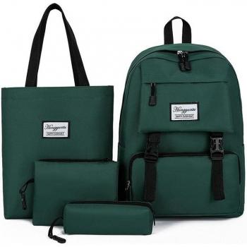 Youthful Casual Backpack Kit – 4 Pieces