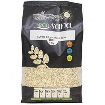 Copos avena finos bio 1kg ecosana