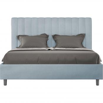 Microfibra Azul Claro Cama 160x190 Agudamente