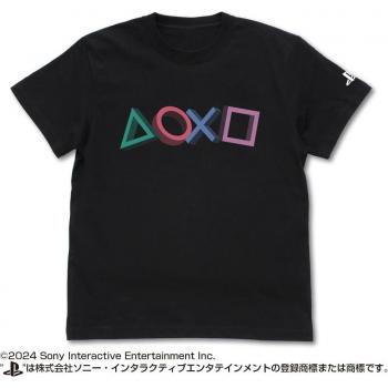 PlayStation 3D Shapes Logo Official T-shirt