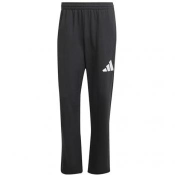 Adidas Hosen Performance Essentials – Schwarz, Weites Bein, 3 Balken Logo
