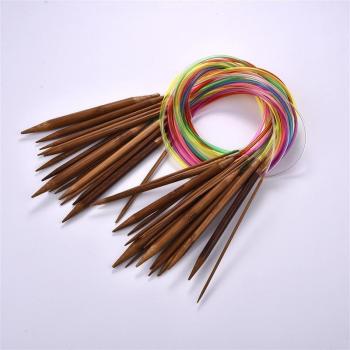 Accesorios de costura agujas circulares multicolor