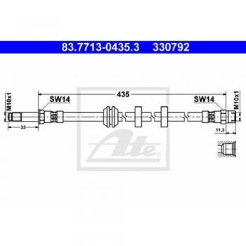 ATE Flexible De Frein 24.5105-0442.3