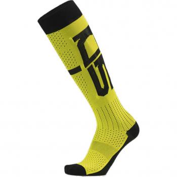 Sidi Off Print Calzini da motocross Nero Giallo 46