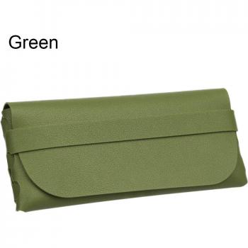 Sac de rangement pour lunettes en cuir PU