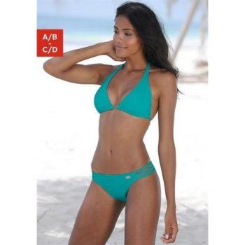 Damen Bikini-Top Triangel von Buffalo, Türkis, Größe 42, Cup C/D