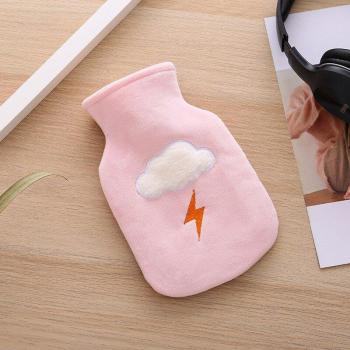 Portable Velvet Warm Water Bottle for Children