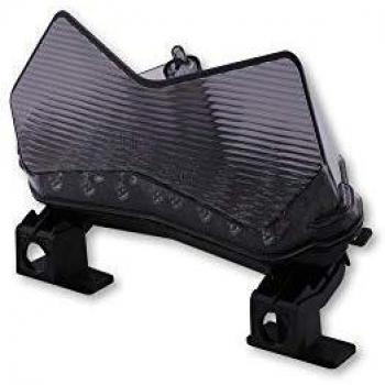 Feu arrière LED Shinyo noir pour Kawasaki Z 750/1000, ZX6R, ZX6RR