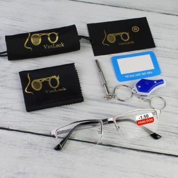 Gafas de prescripción para hombres y mujeres con protección contra luz azul