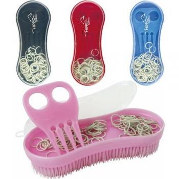 Brosse à natter HIPPO-TONIC avec peigne