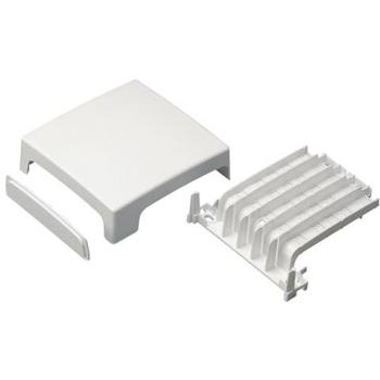 Scatola Parete 83,5x70x20 Bianco con 3 Moduli