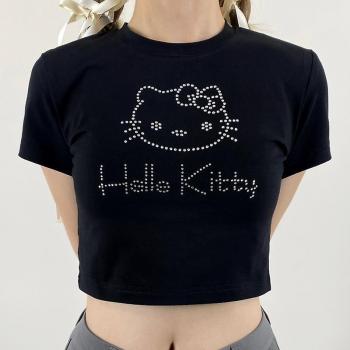 T-shirt Slim Hello Kitty para Niñas