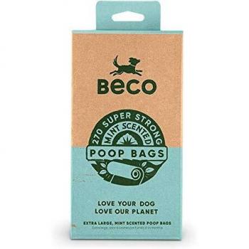 Pack de 270 bolsas higiénicas para perros Beco Pets Beco Bags menta
