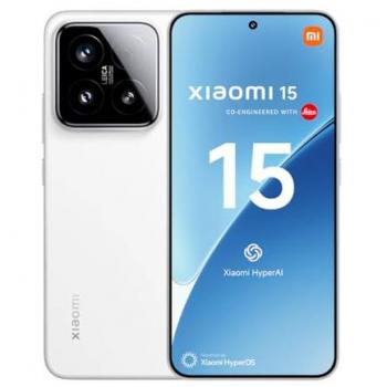 Xiaomi 15 12 Go/256 Go en finition blanche