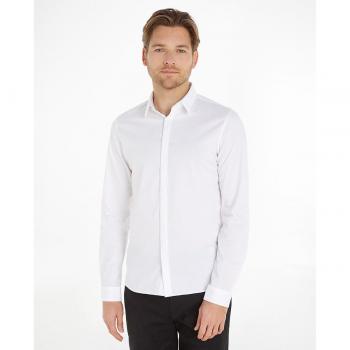 Calvin Klein Herren Slim Fit Langarmhemd