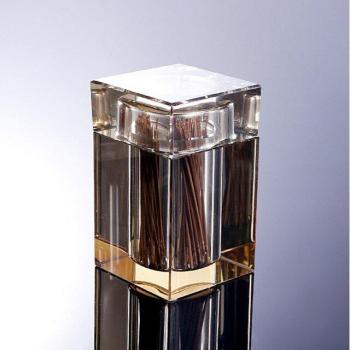 Porte-cure-dents en verre pour salon