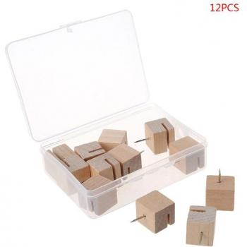 Pushpins de Madera para Decoración