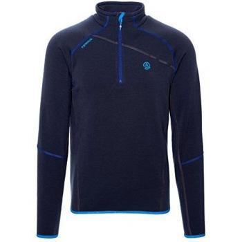 Ternua Magik 1/2 Zip M Veste pour homme Noir (Whales Grey), S