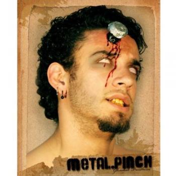 Echter Look: Fake-Wundennagel Halloween