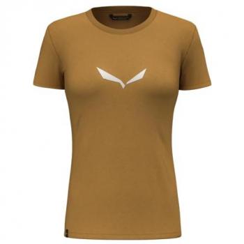Salewa Damen‑Tee mit Dri‑Release Technologie, Braun, Größe S (36)
