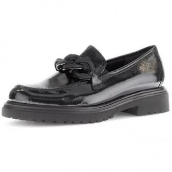 Gabor Chunky Loafers in Nero