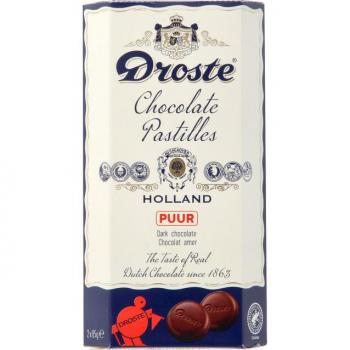 Chocolade Pastilles Droste Puur 170gr
