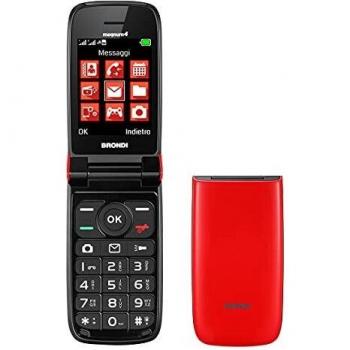 Brondi Magnum 4 DS ITA – 2,8‑Zoll Bildschirm, 1,3‑Megapixel Kamera, 2G Tastenhandy