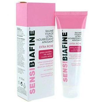 Sensibiafine Soin Intensif pour le Visage, Baume Ultra-Nourrissant et Apaisant, Extra Riche 50 ml