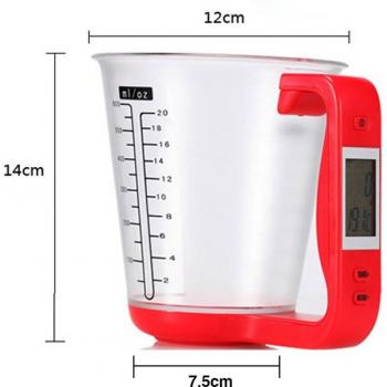 Large Electronic Measuring Cup with LCD