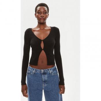 Brave Soul Modische Strickjacke Schwarz