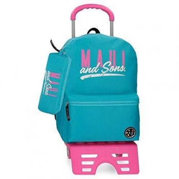 Mochila Maui Hawai con Estuche y Carro