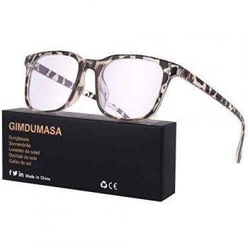 GIMDUMASA Occhiali Antiriflesso Luce Blu GI799 Leopardo
