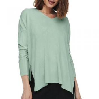 Only Maglione Scollo A V Amalia Subtle Green 2XL