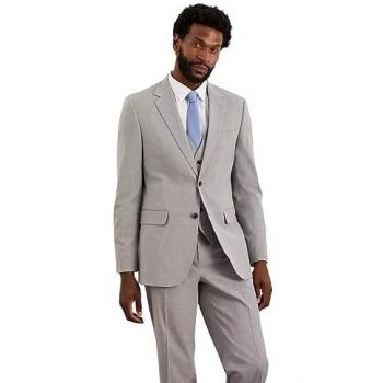 Burton Tailored Fit Light Grey Jacket